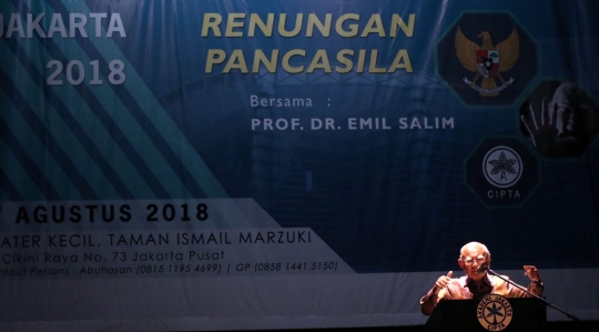 Emil Salim dalam Renungan Pancasila