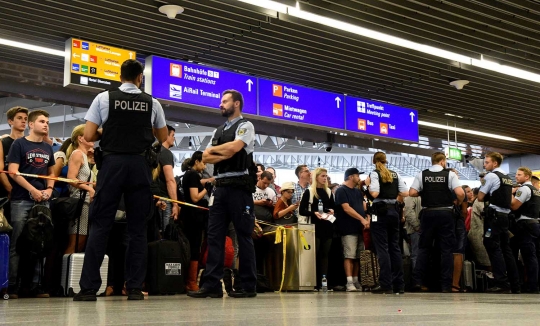 Bandara Frankfurt diterobos orang misterius, ribuan calon penumpang panik