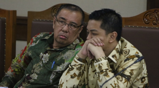 Dugaan suap, mantan Wali Kota dan Wali Kota non-aktif Kendari jalani sidang lanjutan
