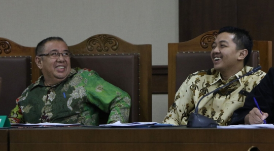 Dugaan suap, mantan Wali Kota dan Wali Kota non-aktif Kendari jalani sidang lanjutan