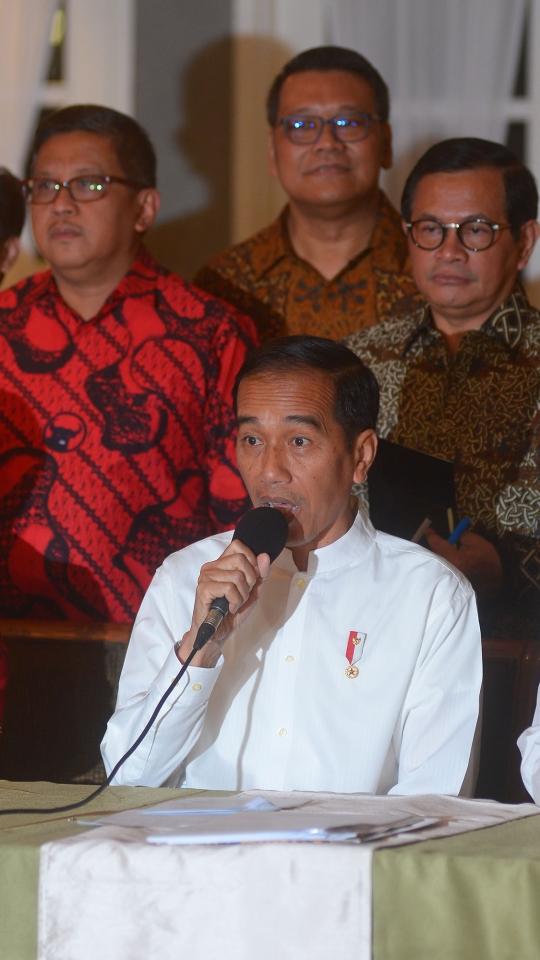 Deklarasi Jokowi pilih Ma'ruf Amin sebagai cawapres