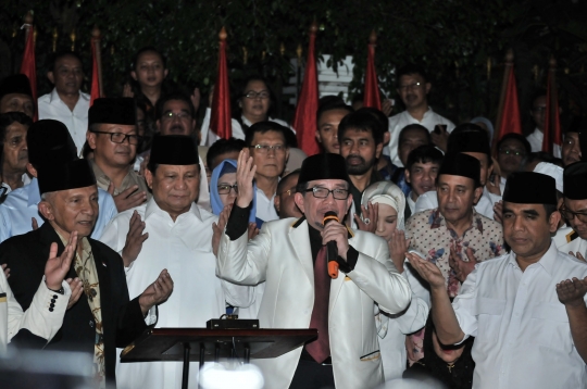 Deklarasi Prabowo dan Sandiaga Uno sebagai capres-cawapres