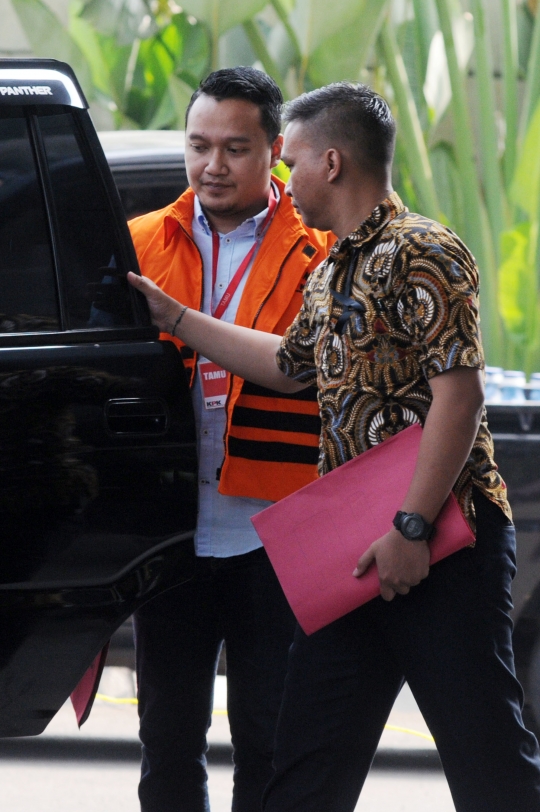 Penyuap Bupati Lampung Selatan jalani pemeriksaan perdana