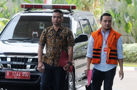 Penyuap Bupati Lampung Selatan jalani pemeriksaan perdana