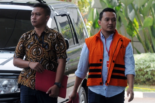 Penyuap Bupati Lampung Selatan jalani pemeriksaan perdana