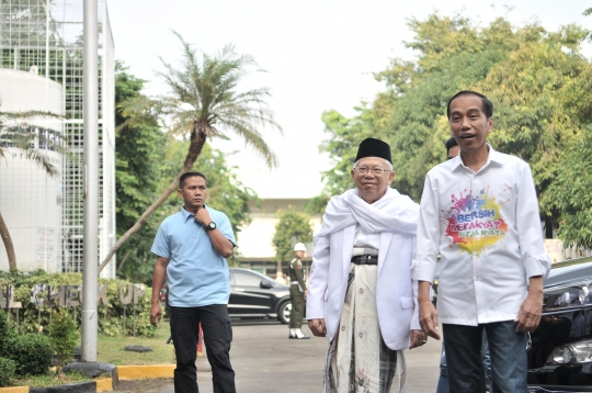 Jokowi dan Ma'ruf Amin jalani tes kesehatan di RSPAD Gatot Subroto