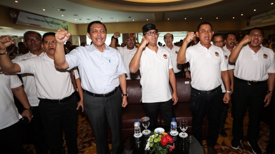 Purnawirawan jenderal TNI deklarasi dukung Jokowi-Ma'ruf Amin