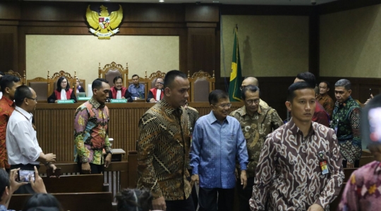 Wapres Jusuf Kalla bersaksi di Sidang PK Jero Wacik