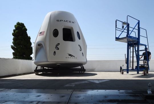 Canggih dan mungil, ini pesawat kargo penumpang luar angkasa bikinan SpaceX