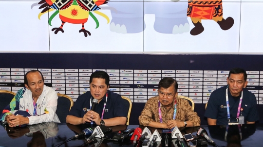 Wapres JK tinjau media center Asian Games 2018