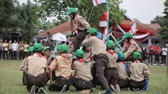 Atraksi warnai perayaan HUT ke-57 Pramuka