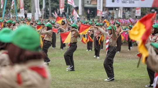 Atraksi warnai perayaan HUT ke-57 Pramuka