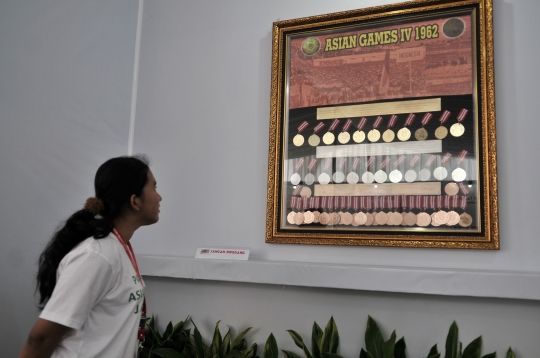 Mengunjungi pameran Asian Games di Museum Fatahillah