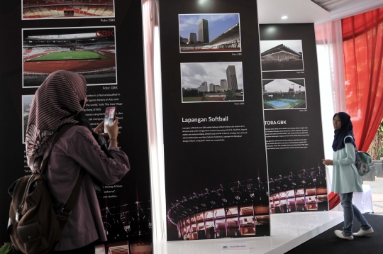 Mengunjungi pameran Asian Games di Museum Fatahillah