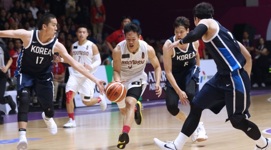 Tim basket putra Indonesia telan kekalahan pahit dari Korea