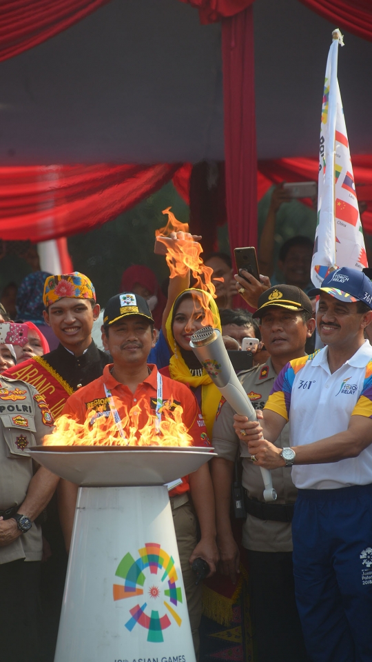 Semangat atlet disabilitas bawa obor Asian Games 2018