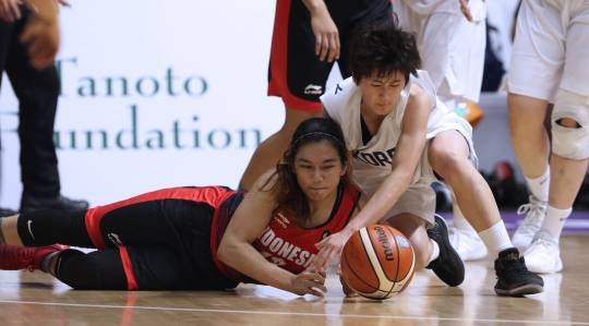 Tim basket putri Indonesia takluk di tangan Korea