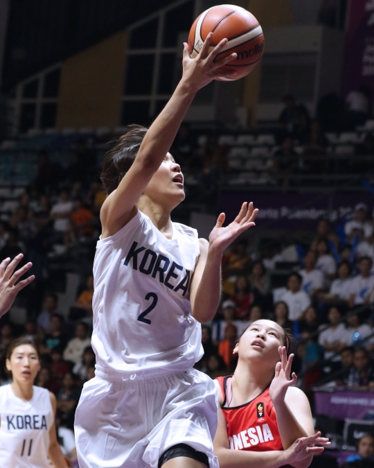 Tim basket putri Indonesia takluk di tangan Korea
