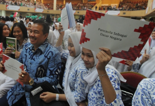 2300 murid SMA ikuti pelatihan pendidikan Pancasila