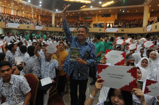 2300 murid SMA ikuti pelatihan pendidikan Pancasila