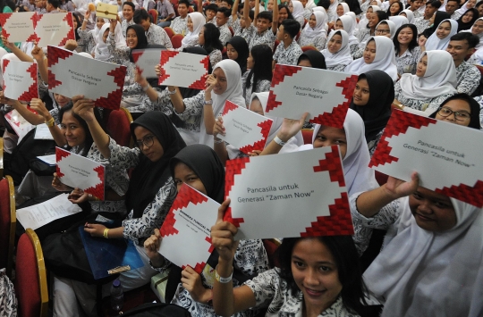 2300 murid SMA ikuti pelatihan pendidikan Pancasila