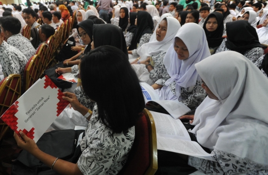 2300 murid SMA ikuti pelatihan pendidikan Pancasila