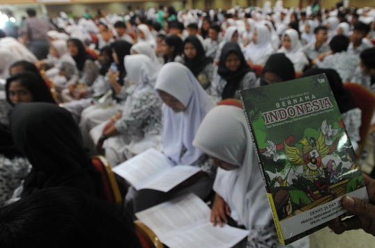 2300 murid SMA ikuti pelatihan pendidikan Pancasila