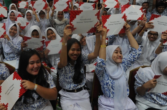 2300 murid SMA ikuti pelatihan pendidikan Pancasila