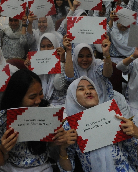 2300 murid SMA ikuti pelatihan pendidikan Pancasila