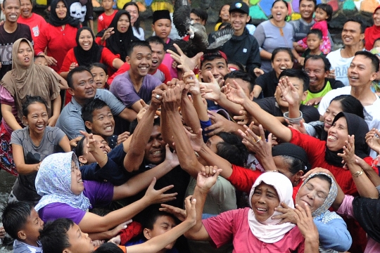 Keseruan warga Bogor di pesta rakyat 17 Agustus