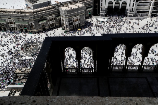 Jelang Haji, umat muslim dunia mulai padati Masjidil Haram