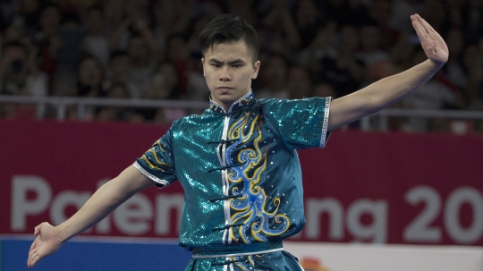 Atlet wushu sumbang medali pertama untuk Indonesia