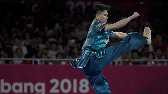 Atlet wushu sumbang medali pertama untuk Indonesia