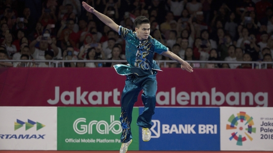 Atlet wushu sumbang medali pertama untuk Indonesia