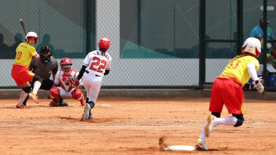 Tim softball putri China kalahkan Indonesia di Asean Games 2018