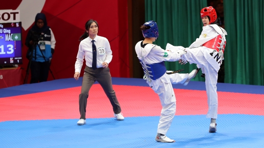 Fitriyana Yusuf kalah tipis dari taekwondoin Macau