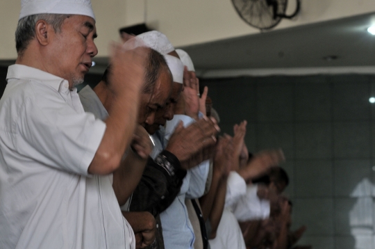 Ratusan jemaah Salat Idul Adha 1439 H di Masjid Al Furqan DDII