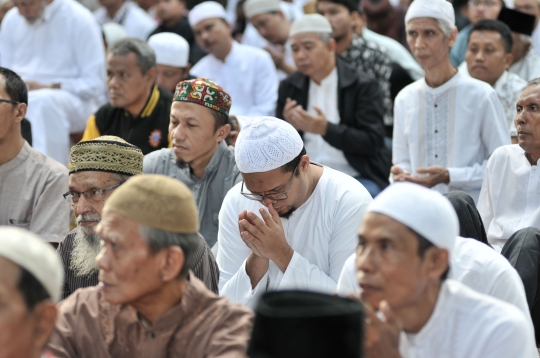 Ratusan jemaah Salat Idul Adha 1439 H di Masjid Al Furqan DDII