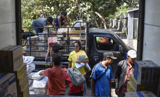 Korban gempa Lombok dapatkan bantuan