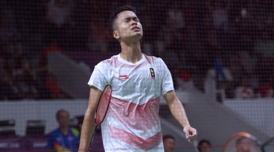 Anthony Sinisuka Ginting gagal amankan poin untuk Indonesia