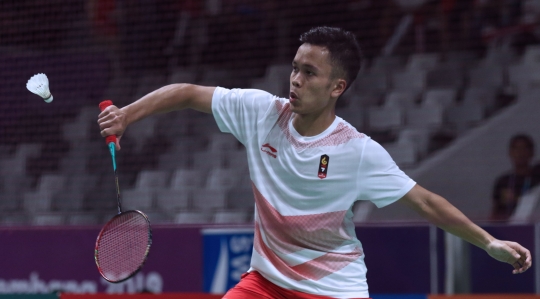 Anthony Sinisuka Ginting gagal amankan poin untuk Indonesia