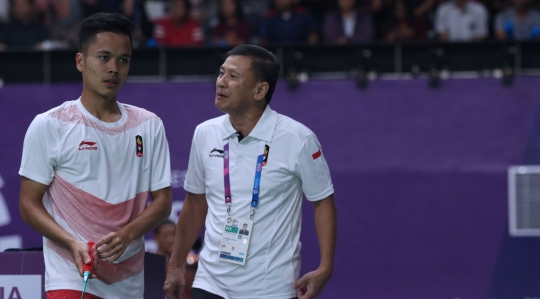 Anthony Sinisuka Ginting gagal amankan poin untuk Indonesia