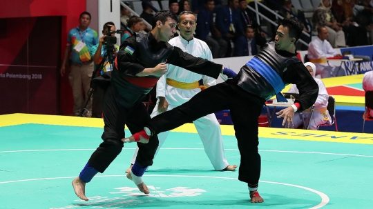 Dua pesilat Indonesia kembali masuk ke delapan besar