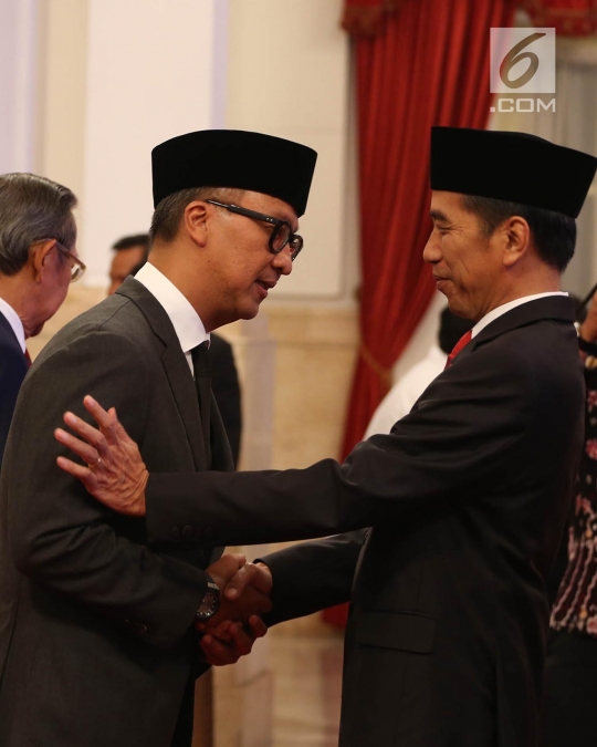 Jokowi resmi lantik Agus Gumiwang jadi Menteri Sosial gantikan Idrus Marham