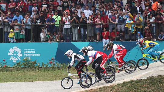 Pesepeda BMX putra Indonesia raih medali perak