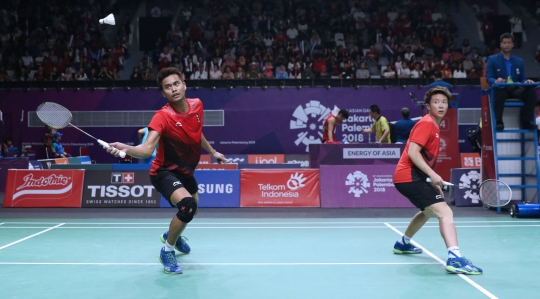 Duet Tontowi/Liliyana melenggang ke semifinal Asian Games