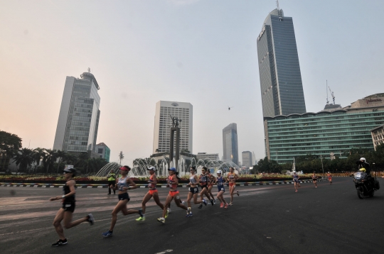 Pelari maraton putri asal Bahrain raih emas di Asian Games 2018