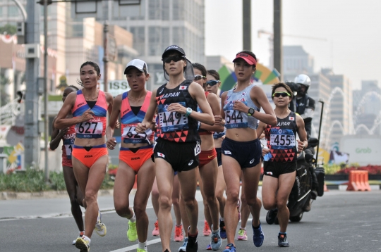Pelari maraton putri asal Bahrain raih emas di Asian Games 2018