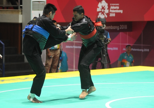 Hajar pesilat Vietnam, Aji Bangkit Pamungkas lolos ke babak final