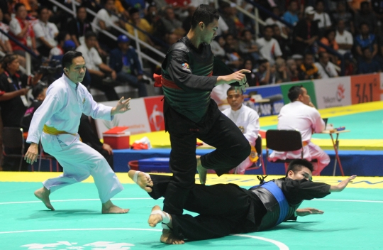 Hajar pesilat Vietnam, Aji Bangkit Pamungkas lolos ke babak final